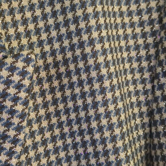 TRNY Oversized Relaxed Fit Mini Multi Colored Houndstooth Blazer Size M - Picture 9 of 13